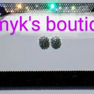 Swarovski crystal plate cover